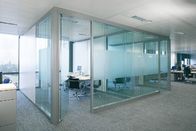 Il divisore in vetro insonorizzato dell'ufficio mura la struttura di alluminio rispettosa dell'ambiente